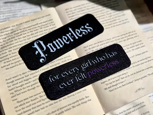 Powerless Bookmark Fantasy
