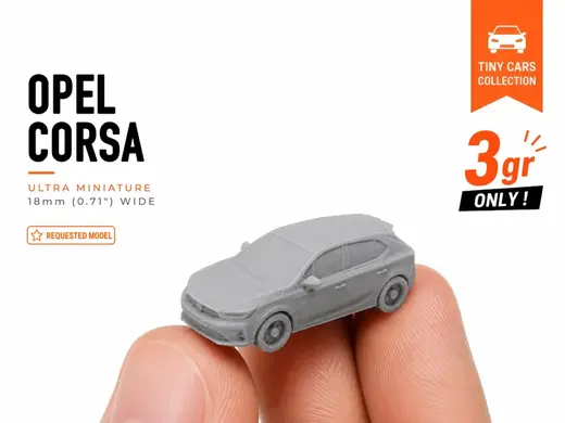 Tiny Opel Corsa - Mini Cars Series