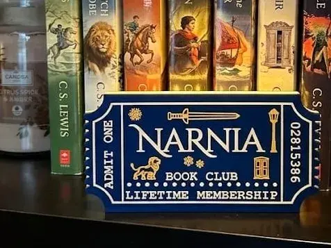 Narnia book club ticket