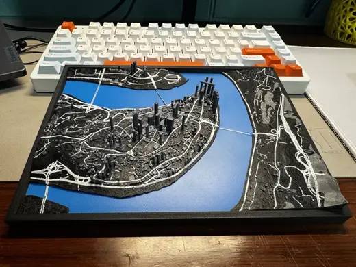 重庆市3D模型