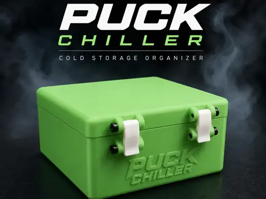 PUCK CHILLER Compact Cold Storage for 40mm Jars