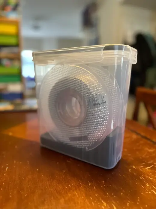 Drybox Insert for Spool, Hygrometer, and Desiccant