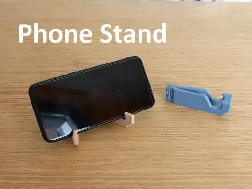 Foldable Phone Stand (Print in place)