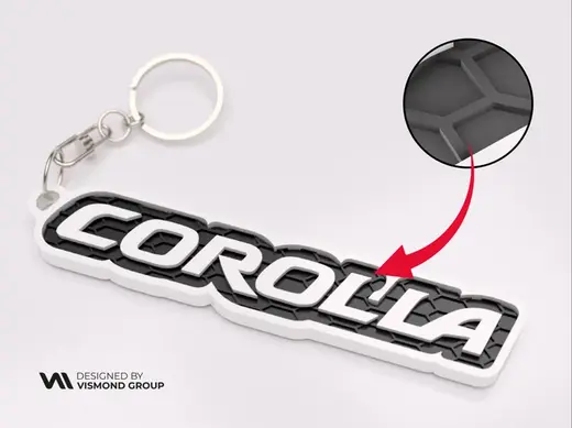 Toyota Corolla Keychain