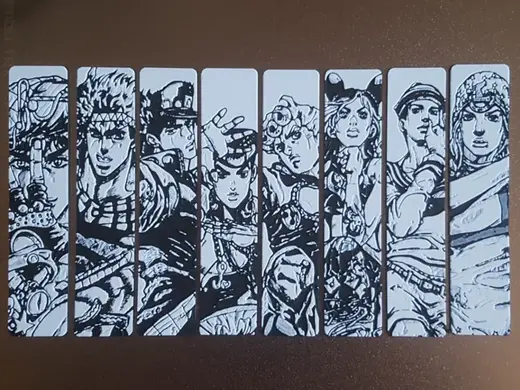 Jojo Bookmarks Part 1-8