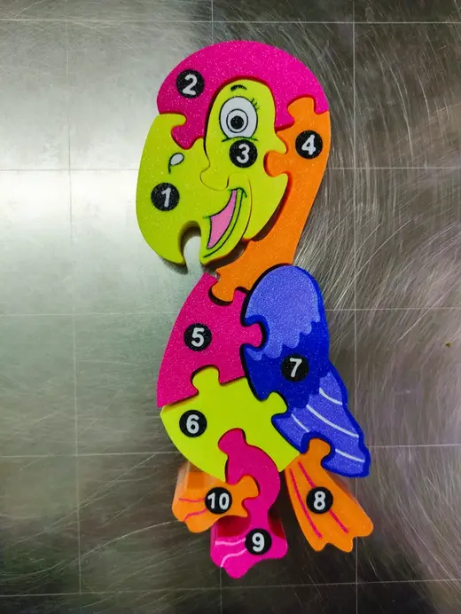 Montessori - Puzzle Parrot