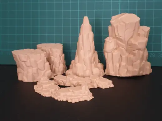 Rock Formations & Fantasy Terrain Scatter Scenery