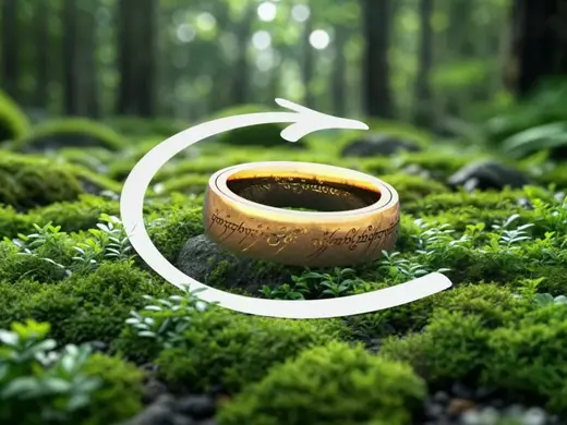 The One Ring - Rotating Fidget