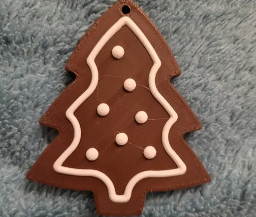 Tree christmas ornament