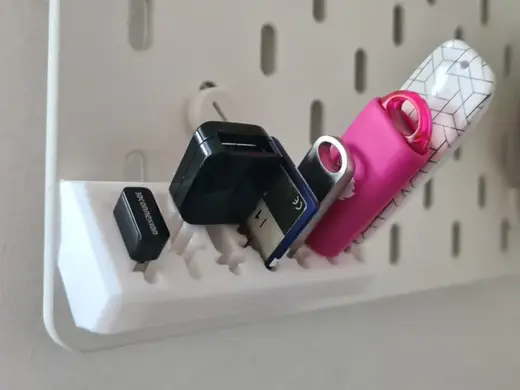 Skadis USB Stick, SD-Karten halter