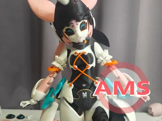 【AMS】1/4多色爱芮可动模型(DUMMY 13 骨骼)