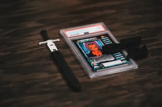 DBZ CCG Anger Sword Blade and Guard