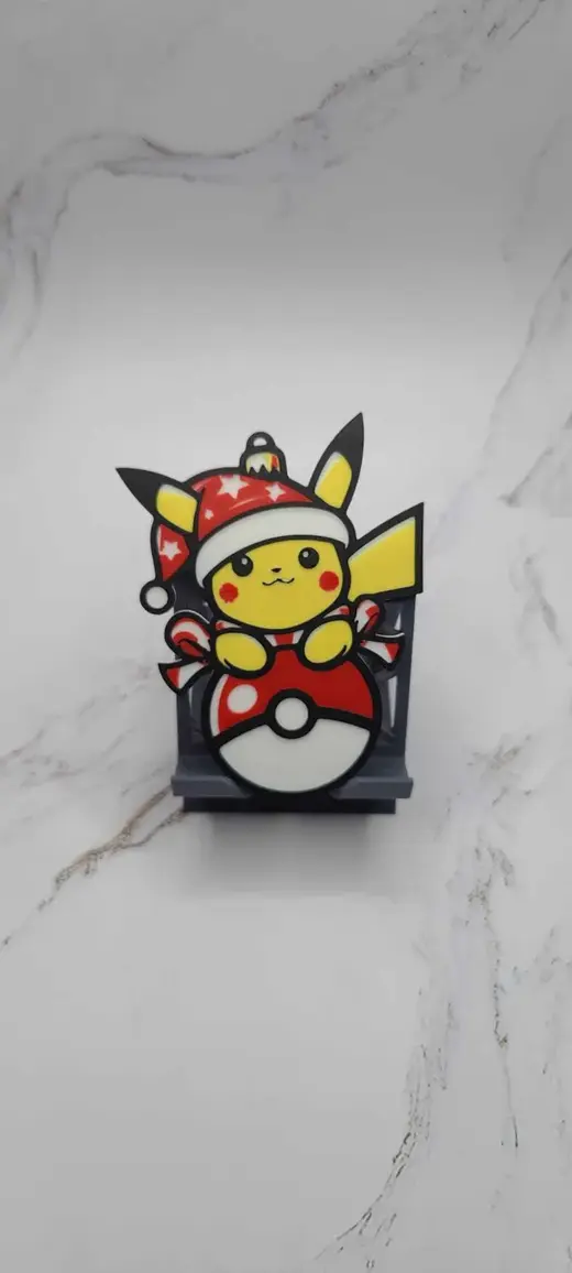 Festive Christmas Pikachu Slide