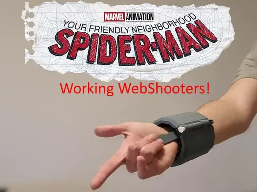 Your Friendly Neighborhood Spider-Man Webshooters