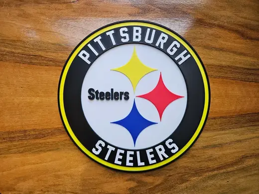 Pittsburgh Steelers 3D Sign