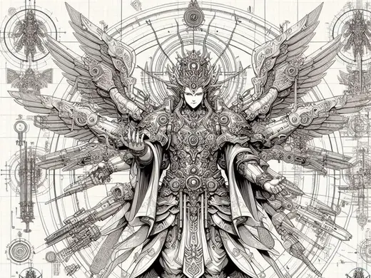 Mecha God Blueprints