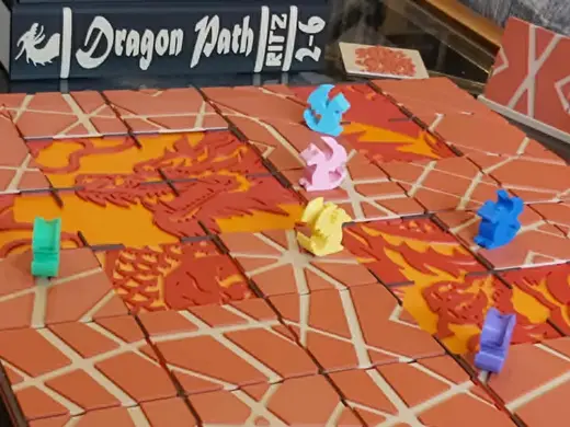 DRAGON PATH Board Game - Bookcase Edition