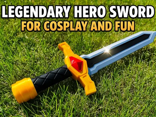 Legendary Hero Sword for Cosplay and Fun