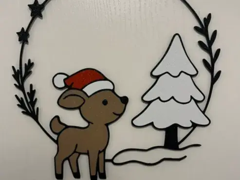 Weihnachts-Türkranz