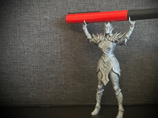 Elven warrior - pen holder & desk accessory