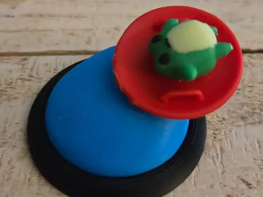 Sledding Game Frog