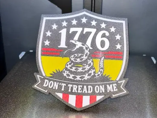 Don't Tread On Me Hitch cover