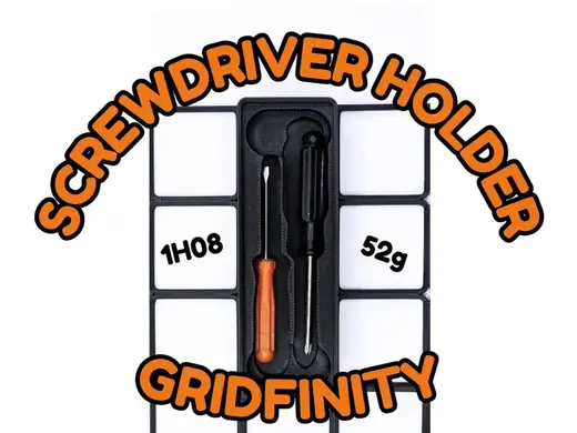 Screwdriver Holder Gridfinity