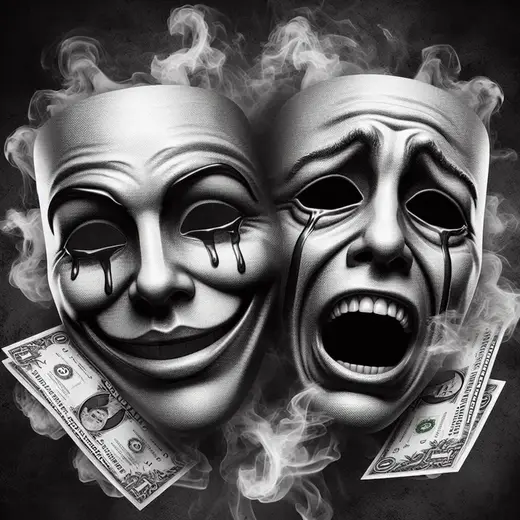 HUEFORGE - Anonymous 2 masks Black and White