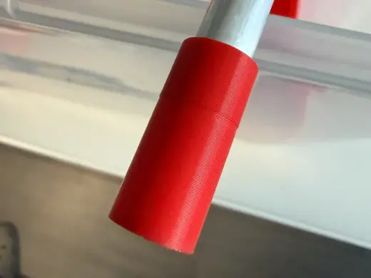 Endstück für Alustangen (10mm) in SAMLA 22L Kisten