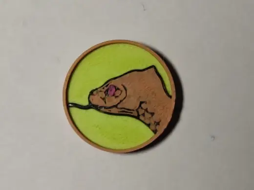 Serpent Slumbering Beneath the Island Token