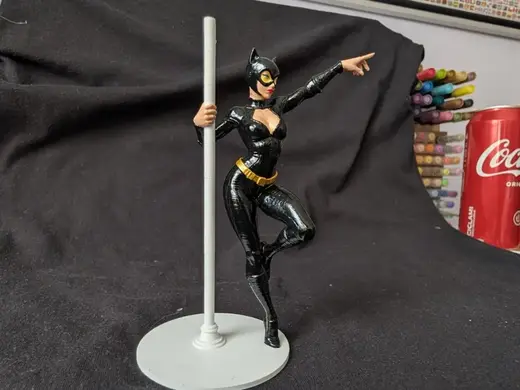catwoman poledance elegante e sensuale