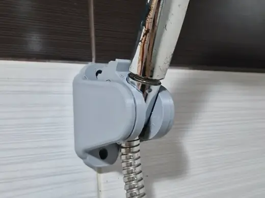 Adjustable shower head holder 60mm screw distance