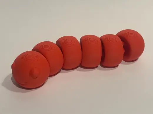 Articulated Worm Fidget