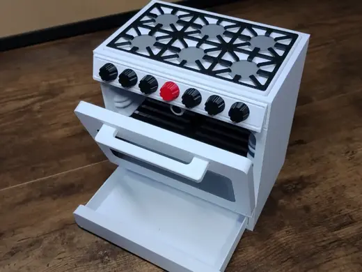 Dollhouse furniture - Oven