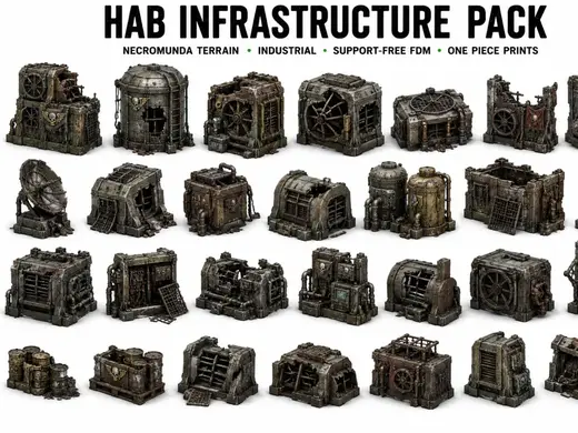 ruined hab infrastructure scatter terrain