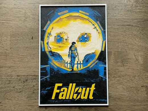 Fallout (2024) Hueforge TV Series Poster