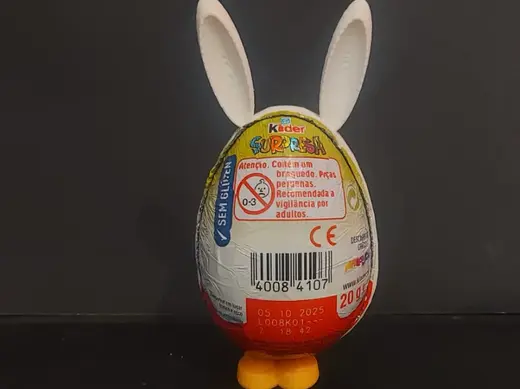 funny easter holder for kinder egg