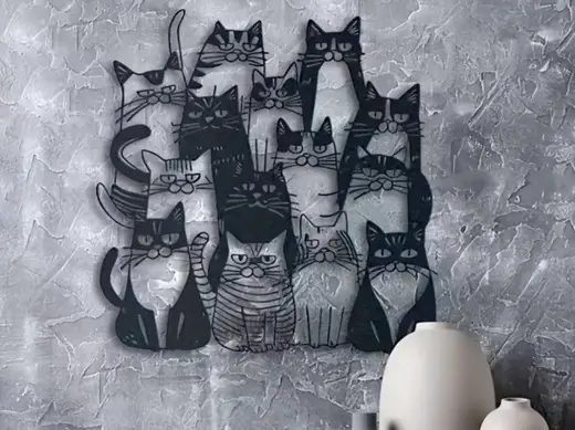 Cats Pack - Wall Decoration