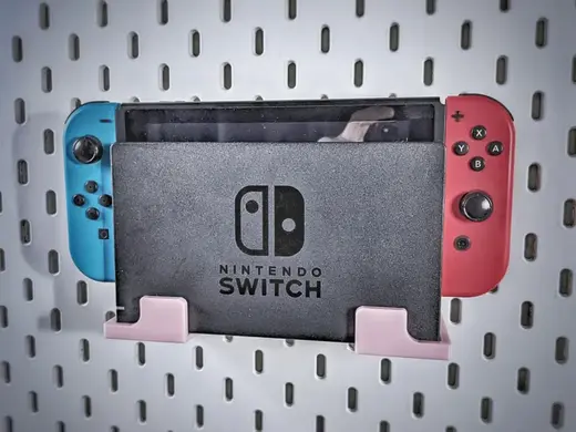 Nintendo Switch Dock Mount for IKEA SKÅDIS