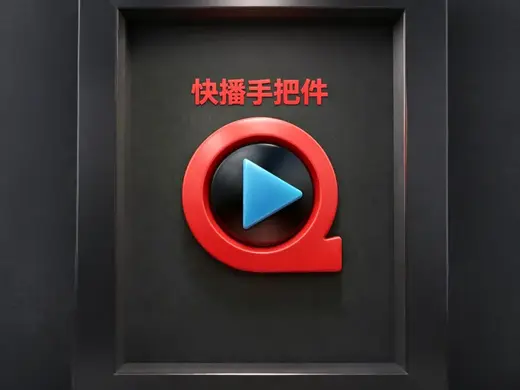 快播手把件