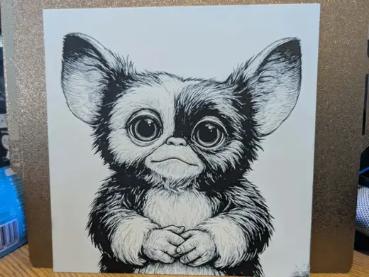 Gizmo - gremlin 2 colour hueforge