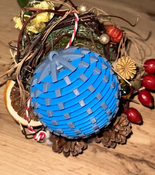 screwed christmas ball puzzle for christmas tree