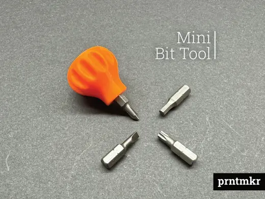 Mini Bit Tool & Screwdriver - Clever & Useful