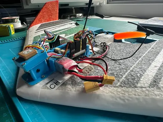 Flight Controller Mount for Wings
