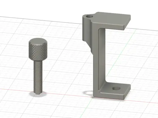 Clamp for desk lamp