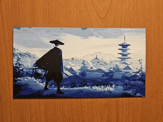 Blue Eye Samurai Hueforge Illumination of Emotions