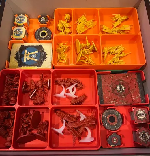 Forbidden Stars Board Game Insert