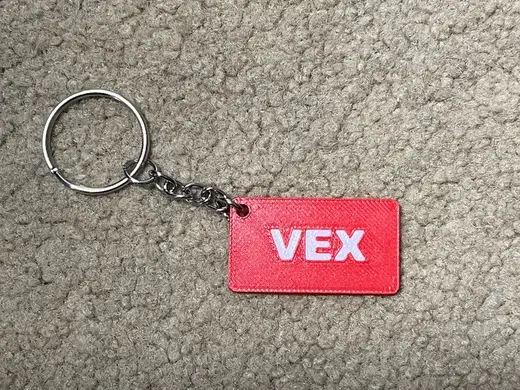 Keychain ID tag