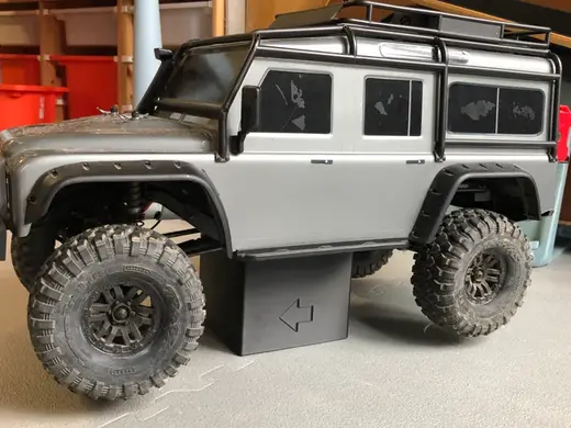 TRX4修车底座展示架兼收纳盒