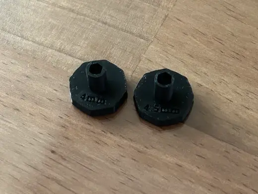 1/24 - 1/28 Wheel nut tool (4mm - 4.5mm)
